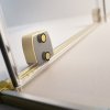 Radaway Furo Brushed Gold KDD kabina 80x90cm szczotkowane złoto 10105080-99-01L/10105090-99-01R